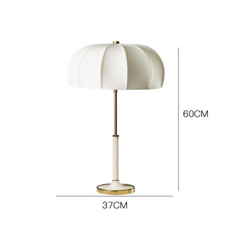 Fabric Table Lamp Decor E27 Bedside Table Light - Cueteks
