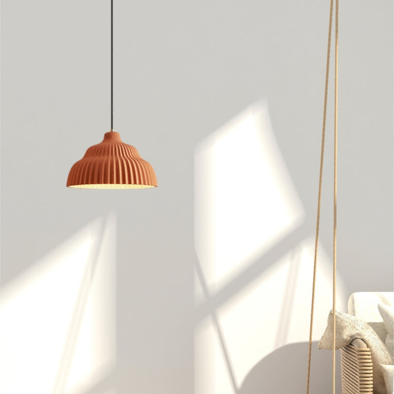 Wabi Sabi Art Resin Hanging Lamp for Dining Room - Cueteks