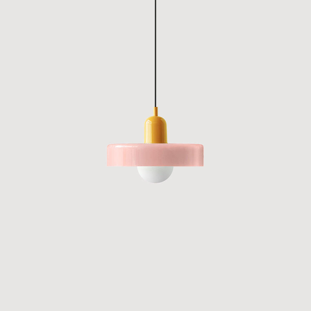 Bauhaus Colorful Glass Pendant Light - Cueteks