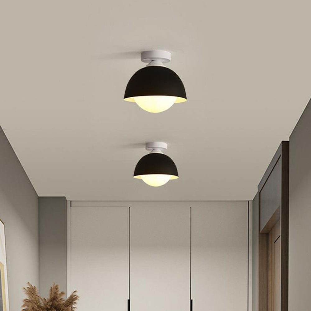Modern Flowerpot Iron Ceiling Light - Cueteks