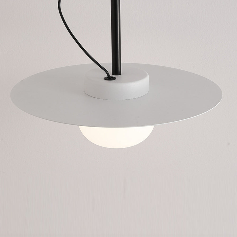 Modern Iron Pendant Light Glass Chandelier - Cueteks