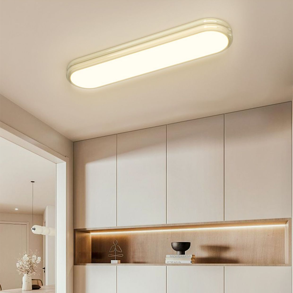 Aisle Metal Flush Mount Ceiling Light - Cueteks