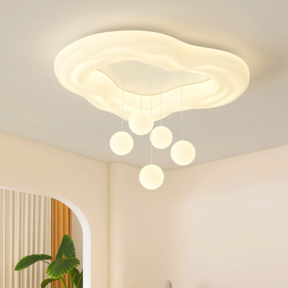 French Warm Ceiling Light For Kids Room - Cueteks