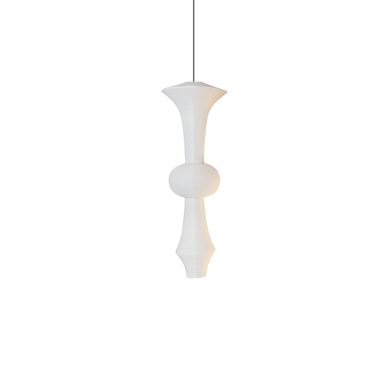 Washi Paper E Pendant Light - Cueteks