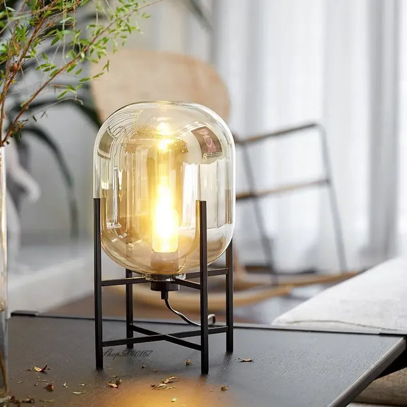 Postmodern Designer Glass Floor Lamp - Cueteks