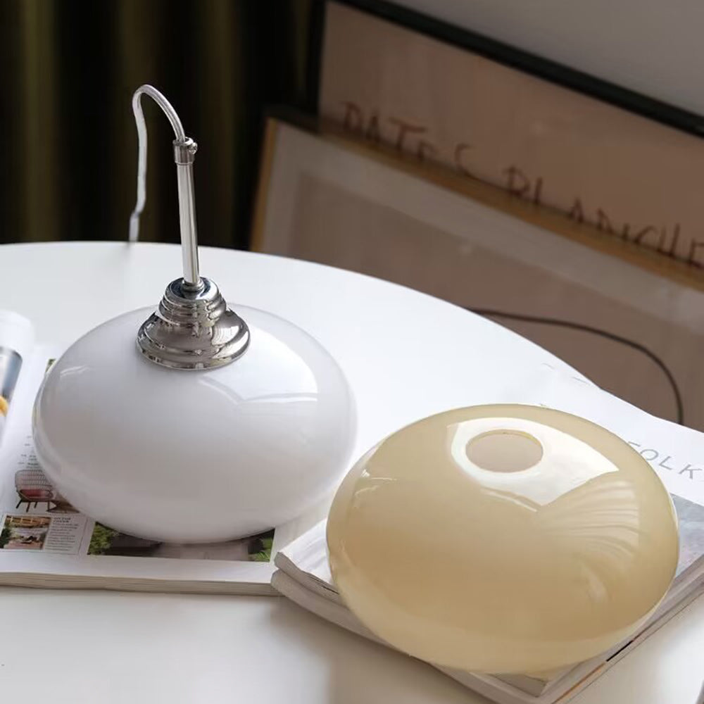 Nordic Bauhaus Small Glass Pendant Light - Cueteks