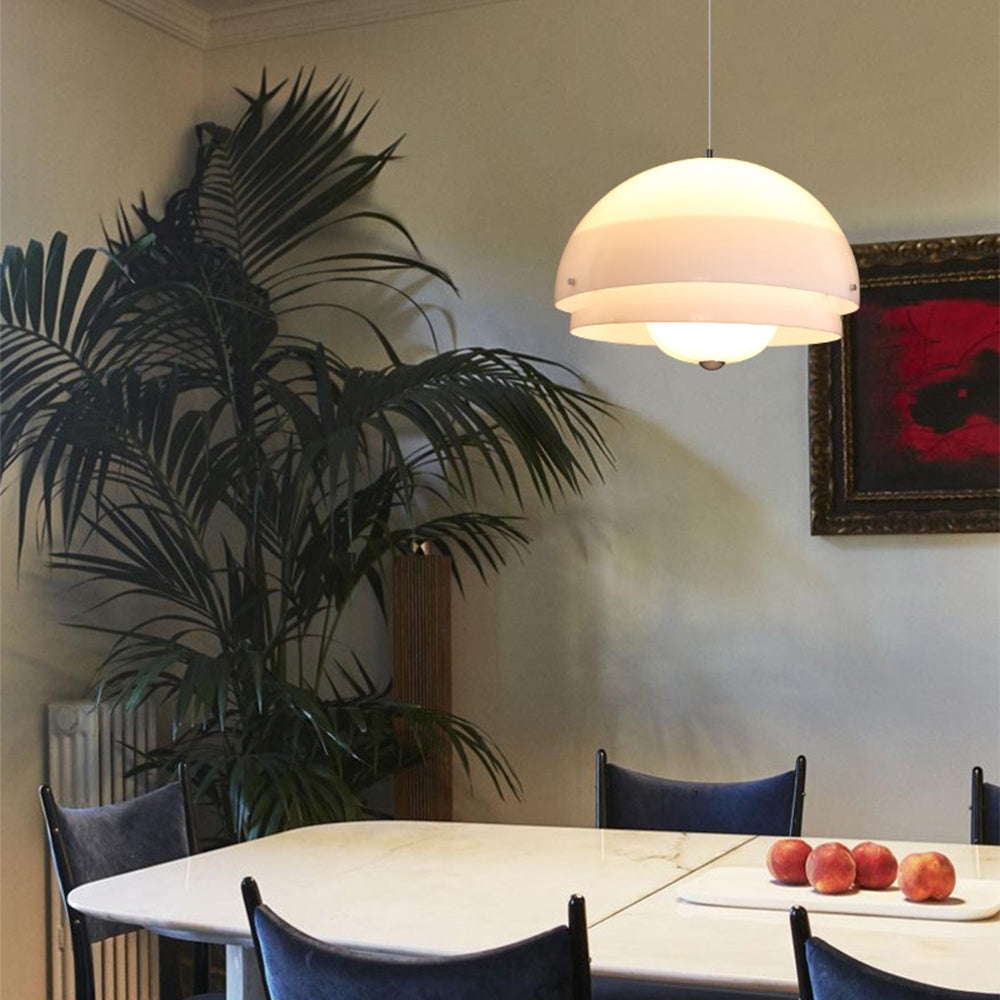Bauhaus Nordic Cream Style Pendant Lamp - Cueteks