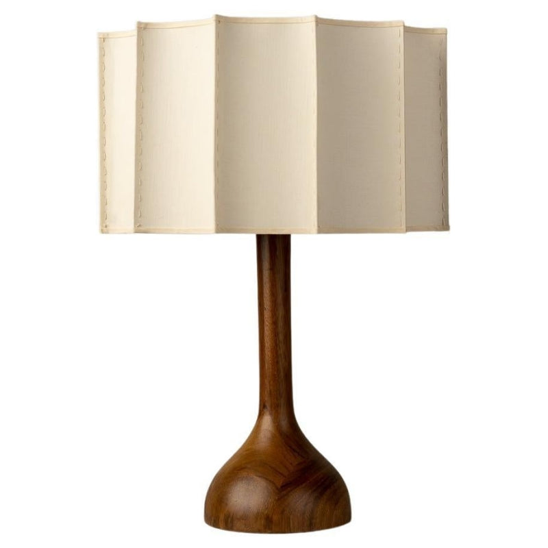 Wabi Sabi Designer Wood Table Lamp - Cueteks