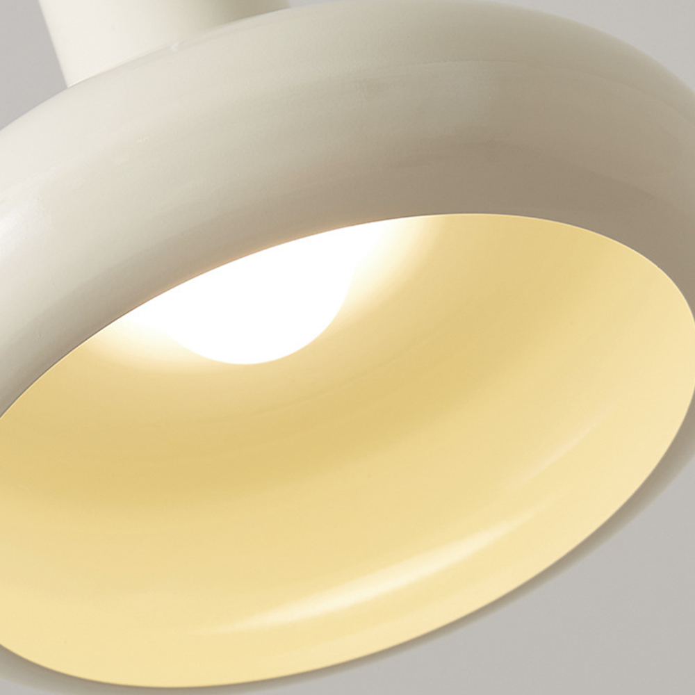 Bauhaus Puck Creamy Pendant Light - Cueteks