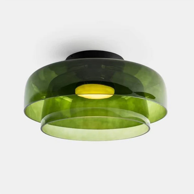 Nordic Designer Creative Personality Medieval Glass Ceiling Lamp - Cueteks