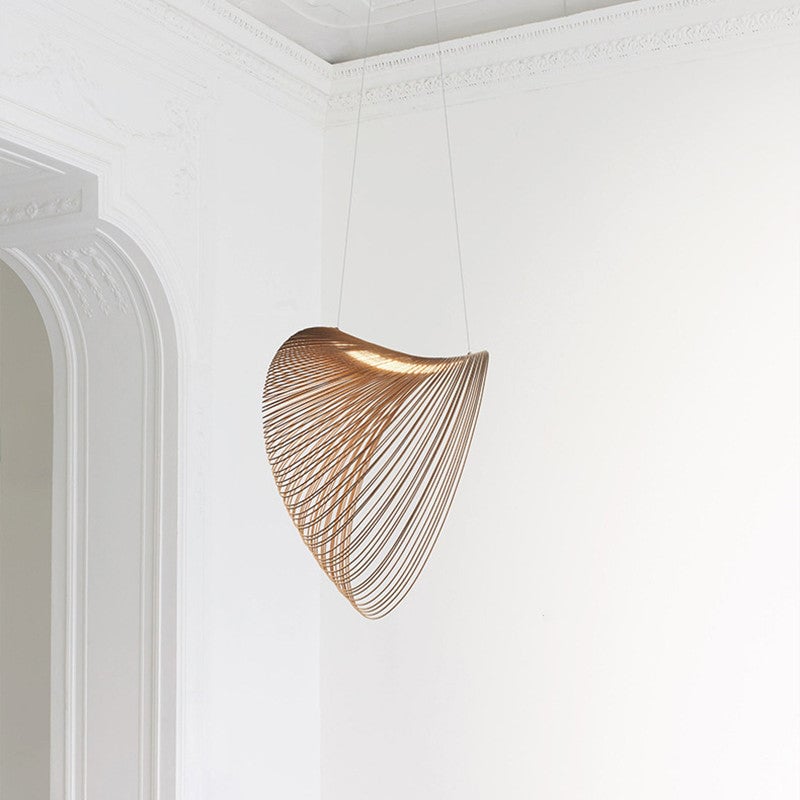 Ozawa Pendelleuchte Holz, ∅40/60/80cm - Cueteks