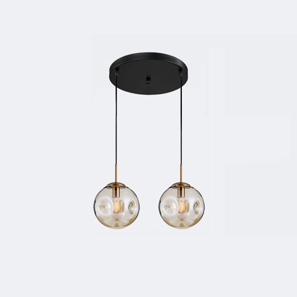 Hailie Cluster Pendelleuchte 2 Farbe, 1/2 Kopf - Cueteks