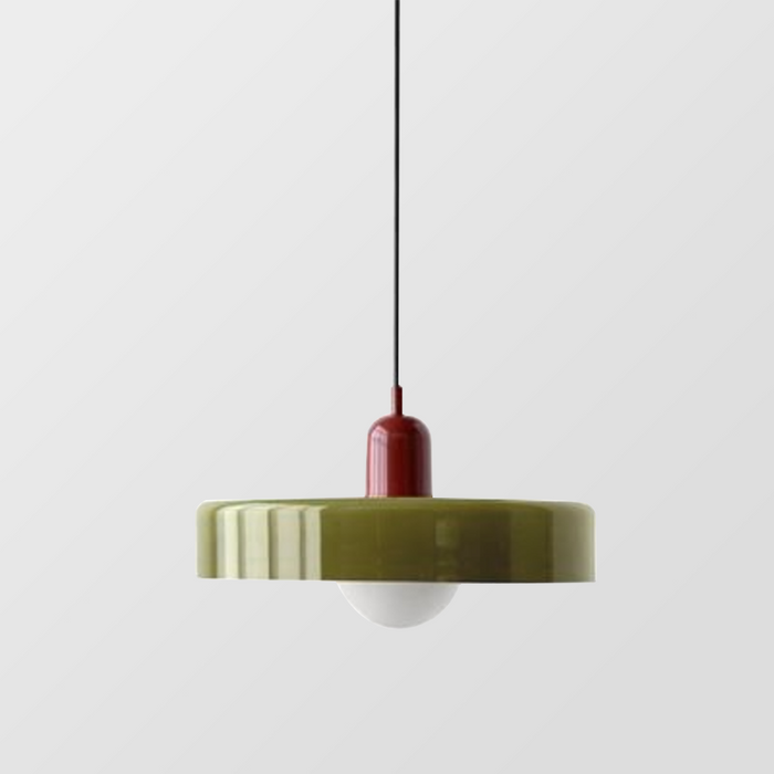 Bauhaus Colorful Glass Pendant Light - Cueteks