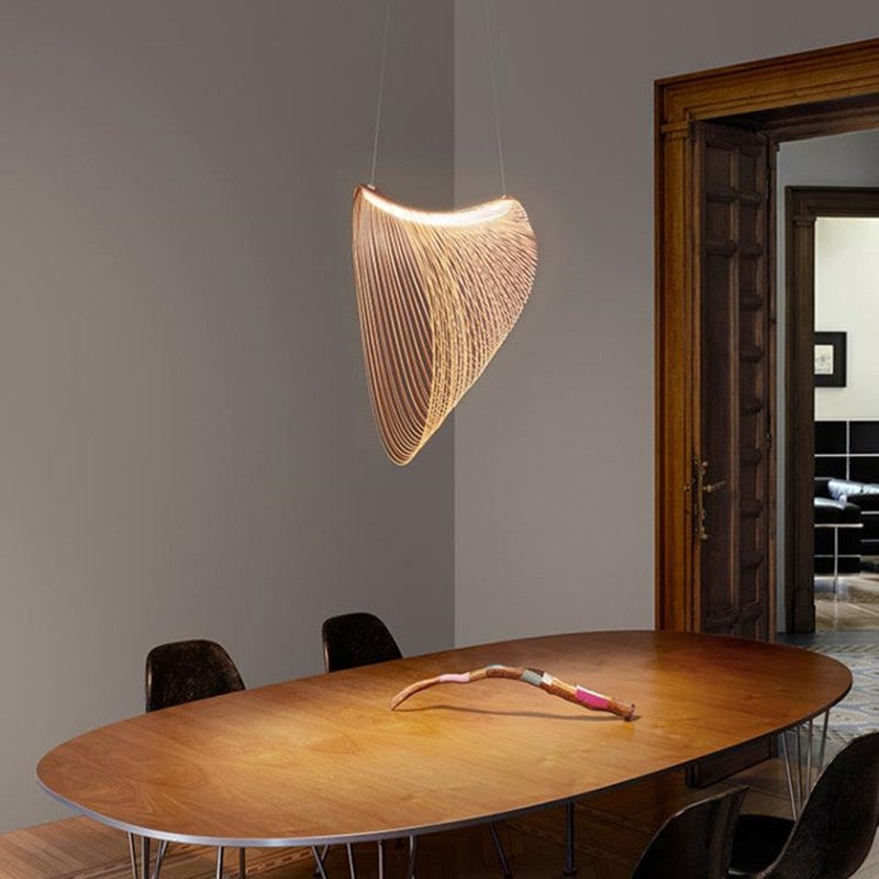 Ozawa Pendelleuchte Holz, ∅40/60/80cm - Cueteks