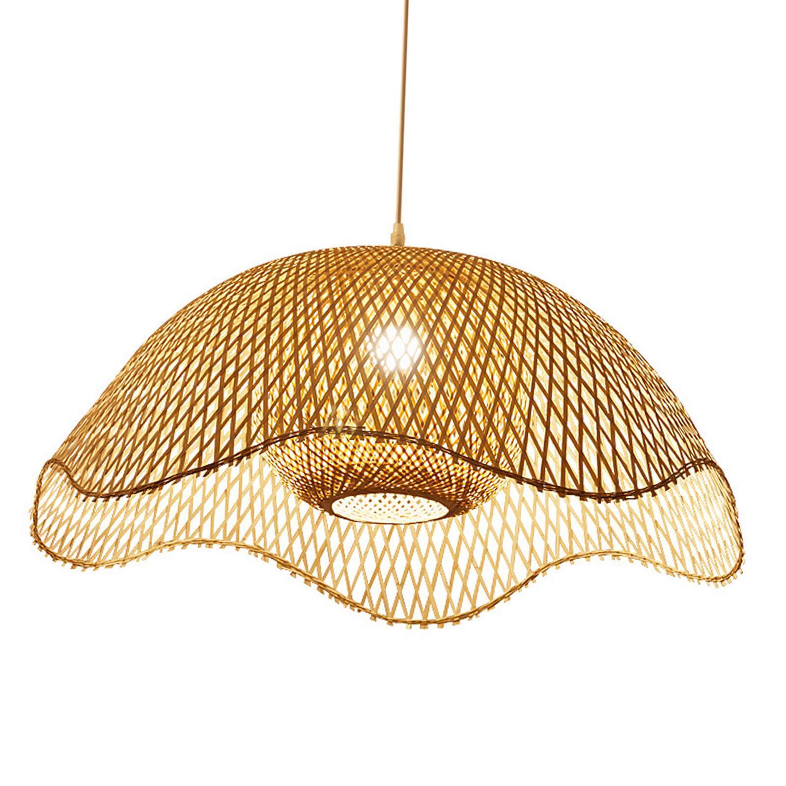 Bamboo Woven Hanging Lighting - Cueteks