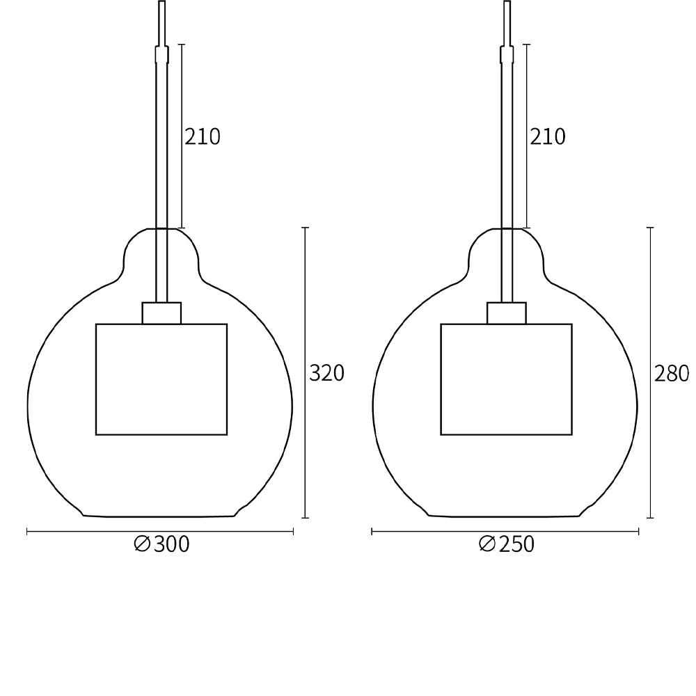 Modern Decor Chiswick Glass Pendant Light - Cueteks