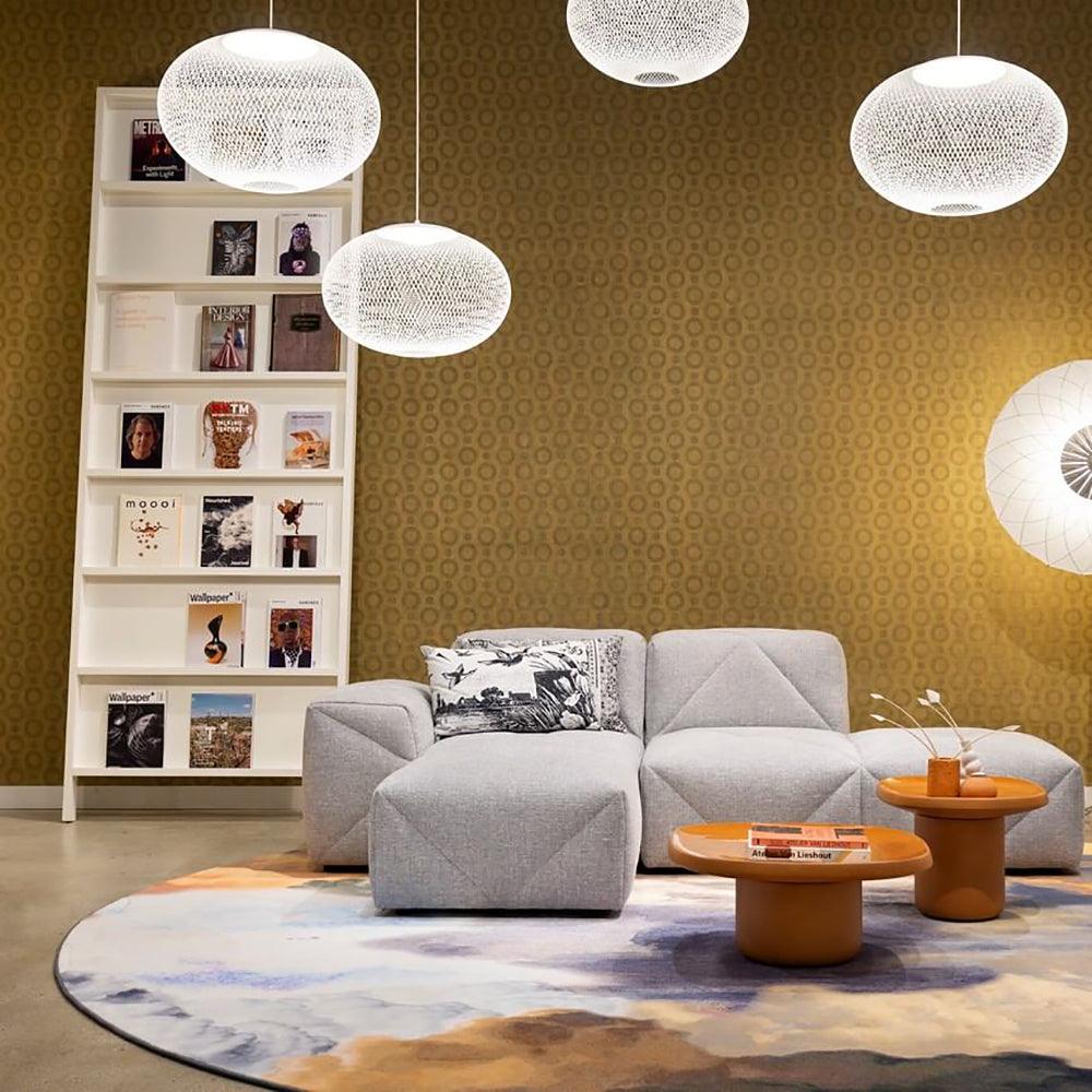 Metallic Meshwork Pendant Lamp - Cueteks