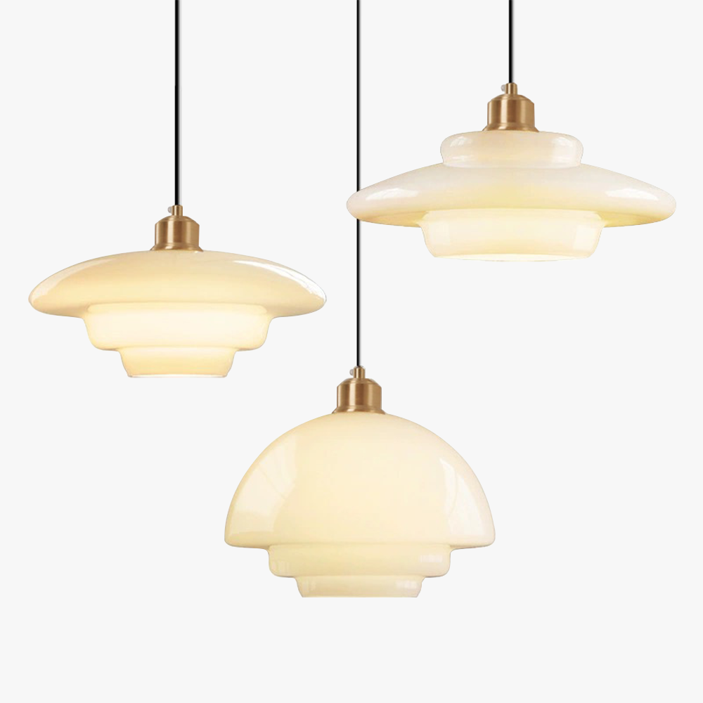 Nordic Minimalist Glass Pendant Light - Cueteks