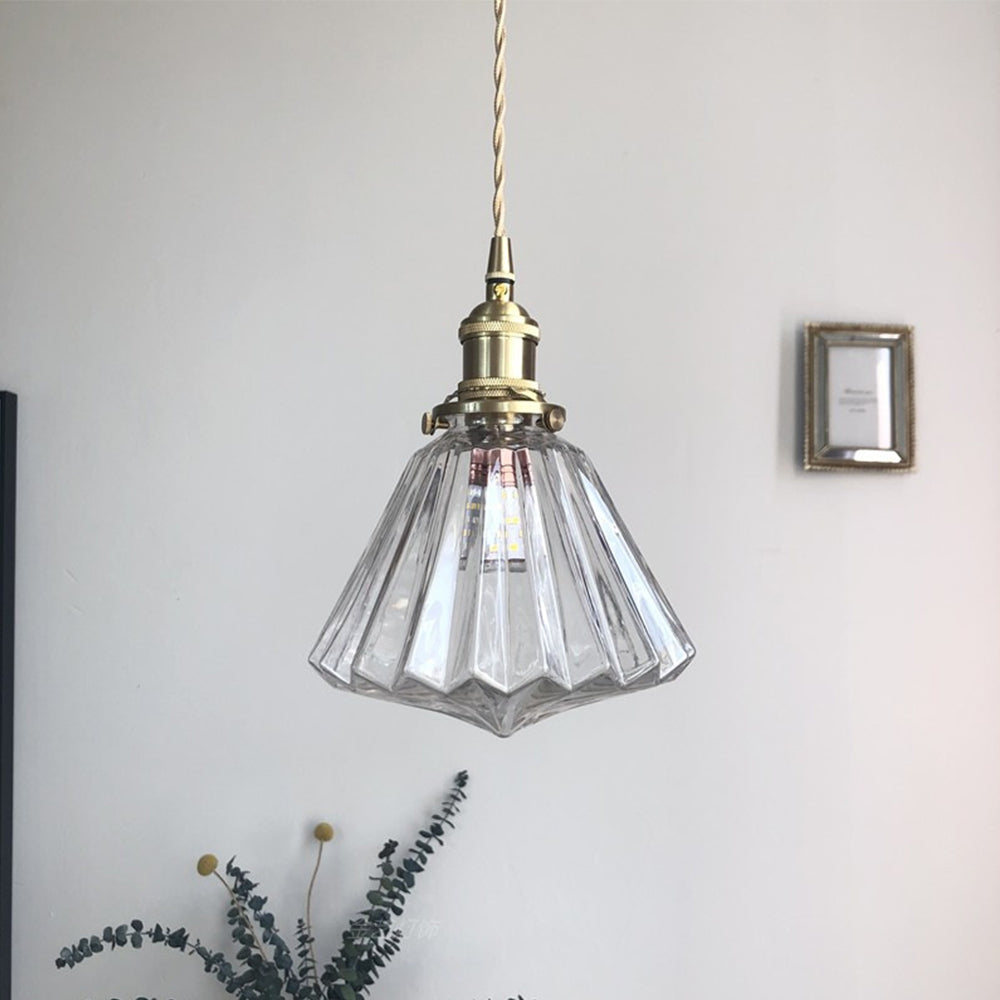 Modern Diamond Glass Pendant Lights - Cueteks