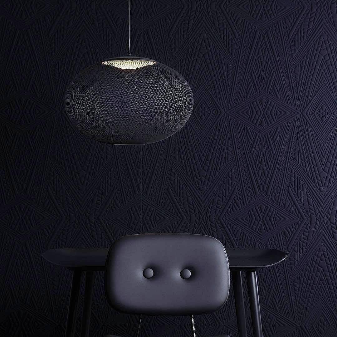 Metallic Meshwork Pendant Lamp - Cueteks
