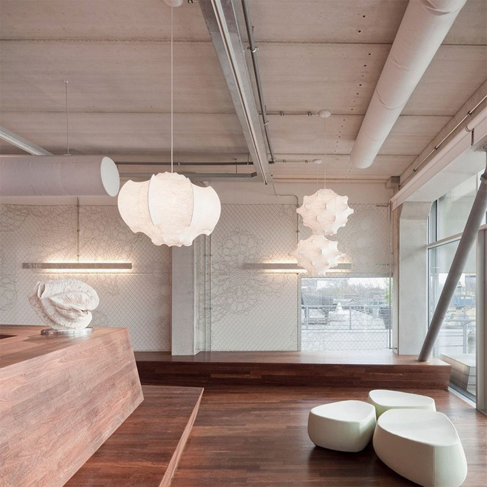 Modern Viscontea Cocoon Pendant Light - Cueteks