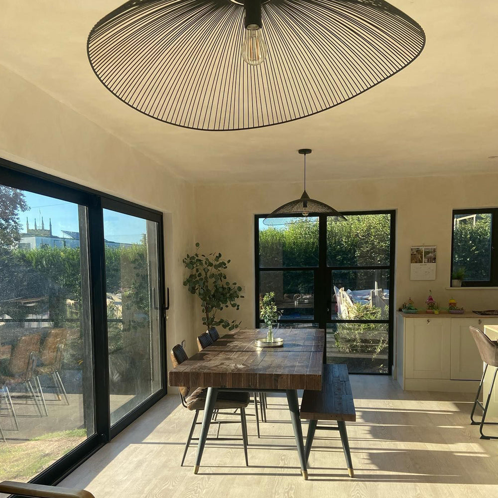 Modern Black Medium Ceiling Light Pendant Lights For Kitchen Island - Cueteks