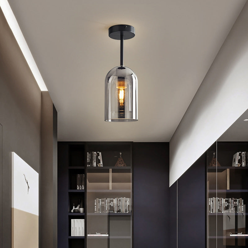 Sanna Deckenleuchte/Pendelleuchte 4 Stile Reines Kupfer&Glas - Cueteks
