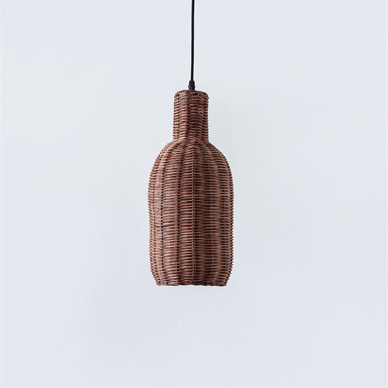 Unique Rattan Handmade Nordic Pendant Lampshades For Living Room - Cueteks