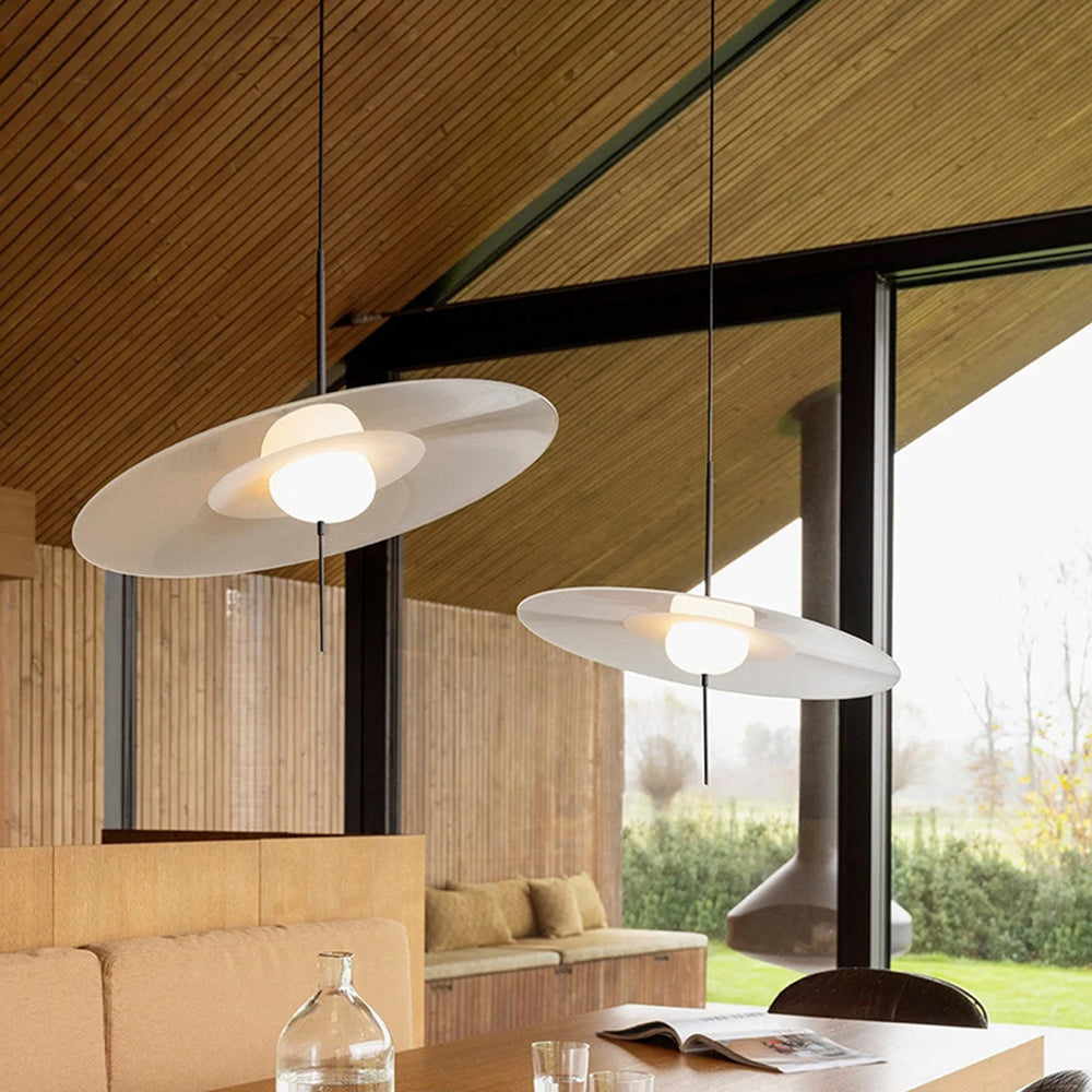 Nordic Modern Minimalist Round UFO Led Pendant Lamp - Cueteks