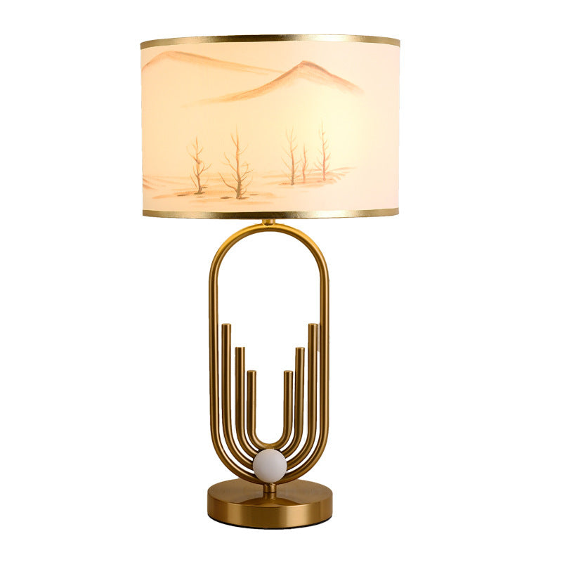 Künstlerische Tischlampe Stehlampe Nachttischlampe für Schlafzimmer - Cueteks