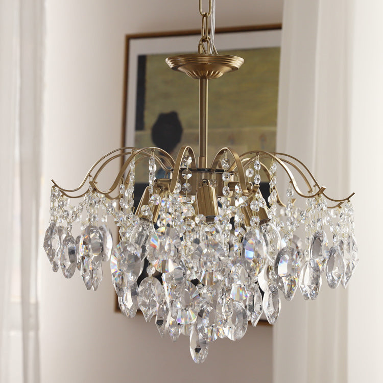 French Light luxury Romantic Crystal Chandelier - Cueteks