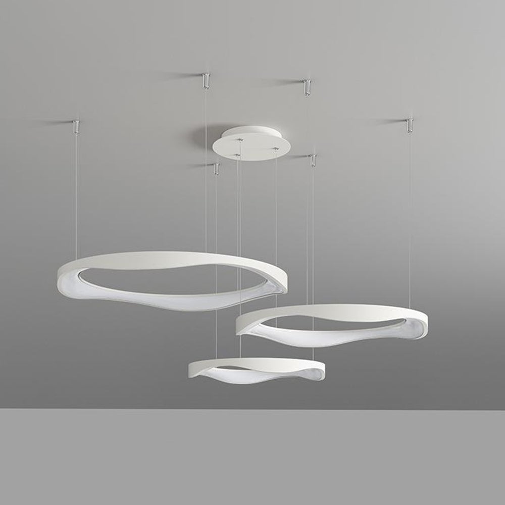 Arisha Pendelleuchte Farbtemperatur umschaltbar, 1/2/3 Ring - Cueteks