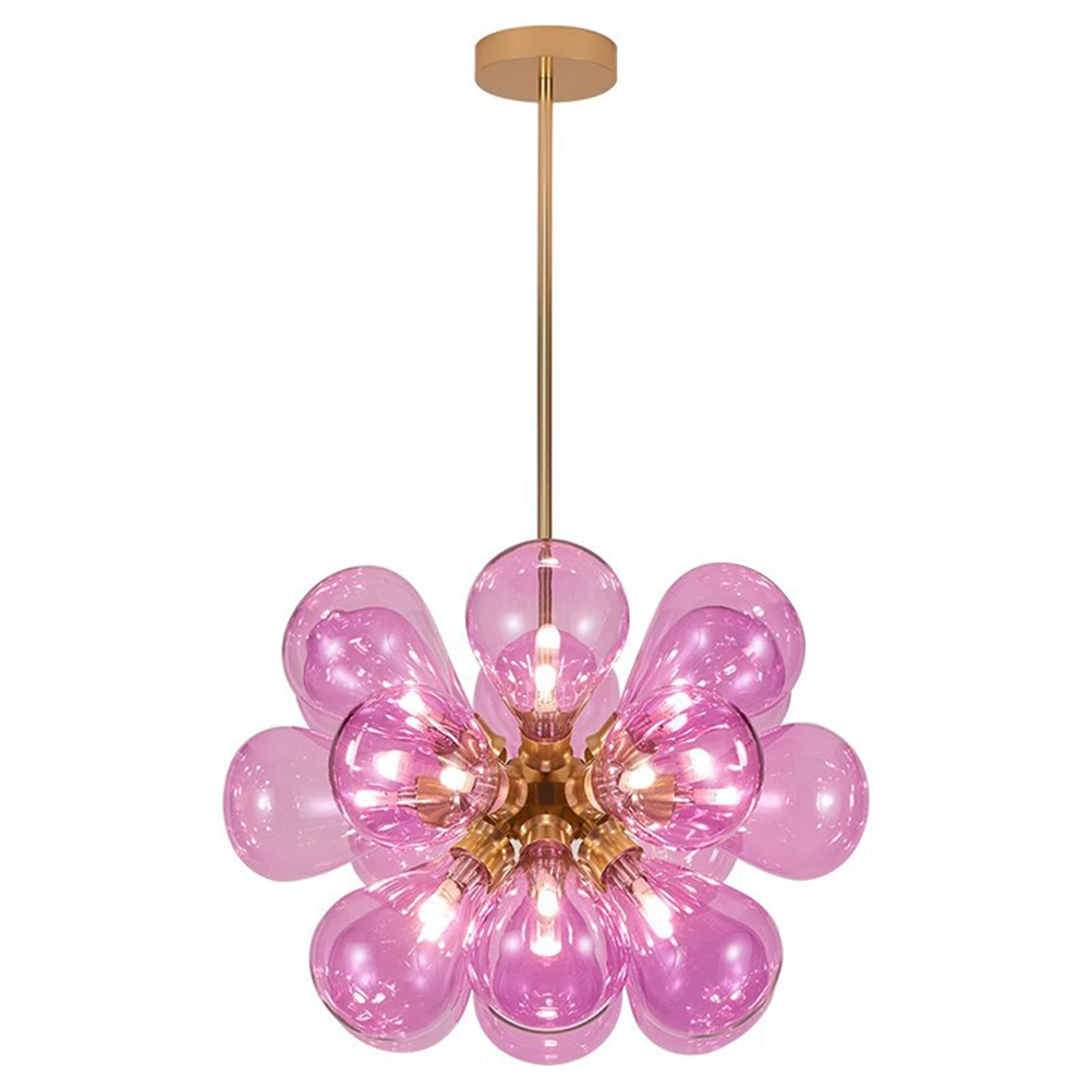 Design Bubble Glass Globe Sputnik Chandelier for Dining Room - Cueteks