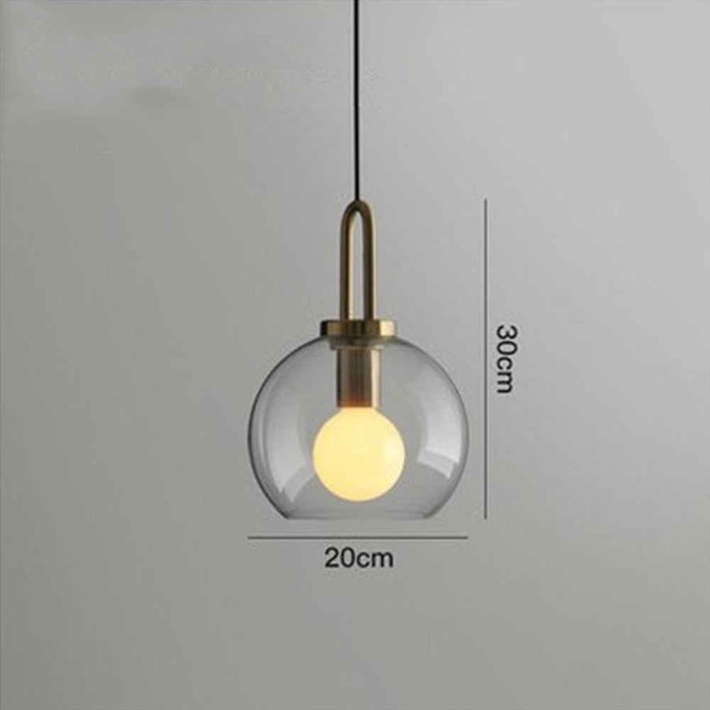 Modern Glass Living Room Pendant Light - Cueteks