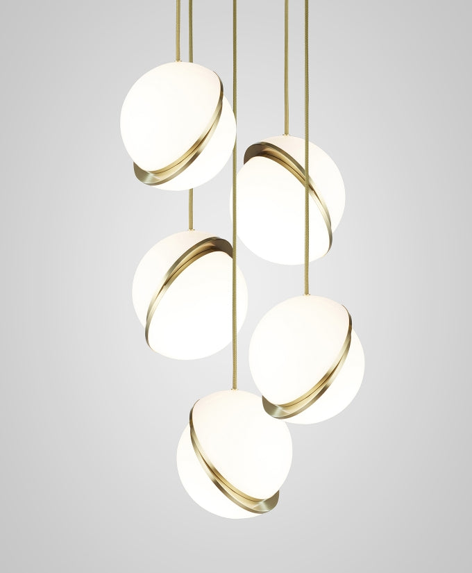 Crescent Pendant Lamp - Cueteks