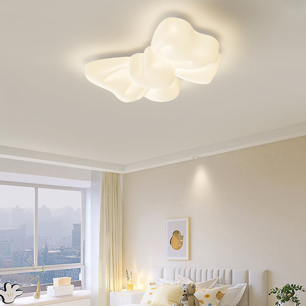 Cream Warm Multi-shaped Ceiling Light For Kids Room - Cueteks