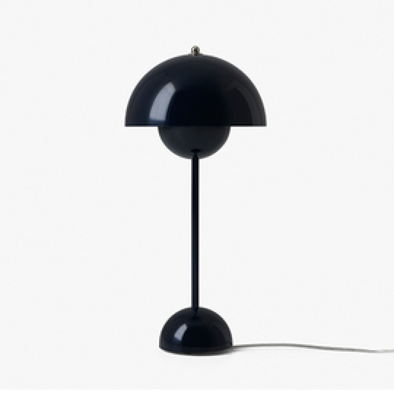 Morandi Mushroom Table Lamp, Rechargeable, Multi Colors, Metal - Cueteks