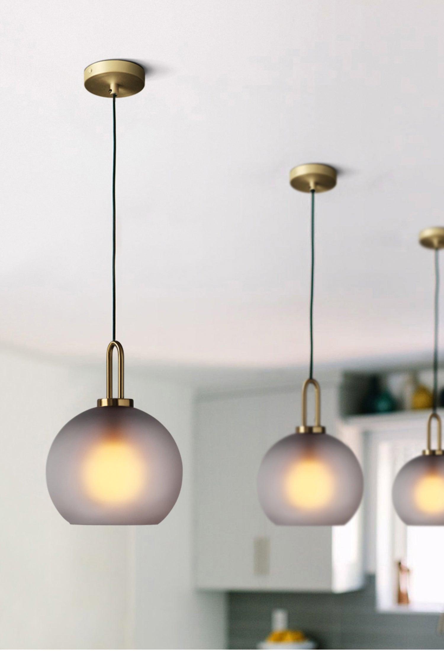 Glass Pendant Light - Cueteks