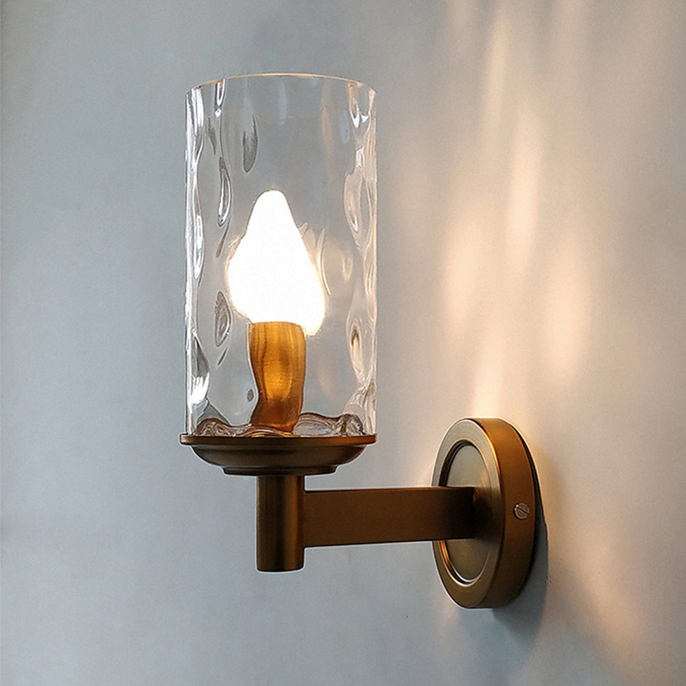 Vintage Iron Armed Wall Lamp - Cueteks