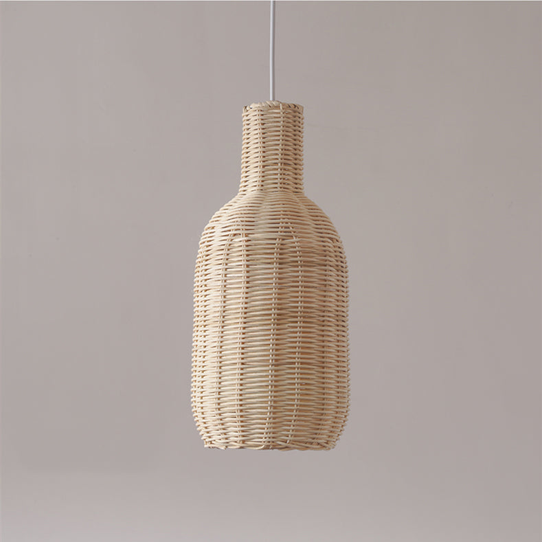 Unique Rattan Handmade Nordic Pendant Lampshades For Living Room - Cueteks