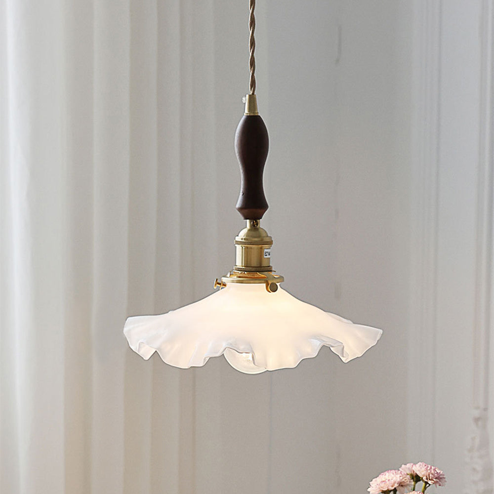 Nordic Kitchen Island Vintage Glass Hanging Light - Cueteks
