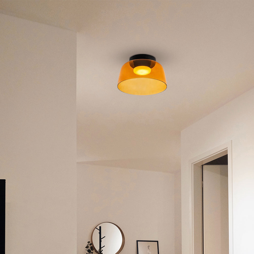Nordic Designer Creative Personality Medieval Glass Ceiling Lamp - Cueteks