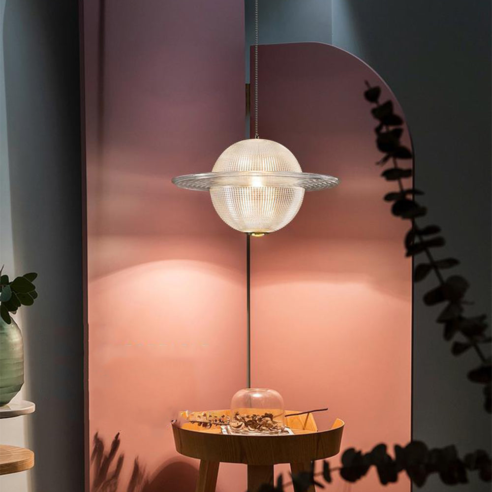 Creative Glass Planet Pendant Hanging Light - Cueteks