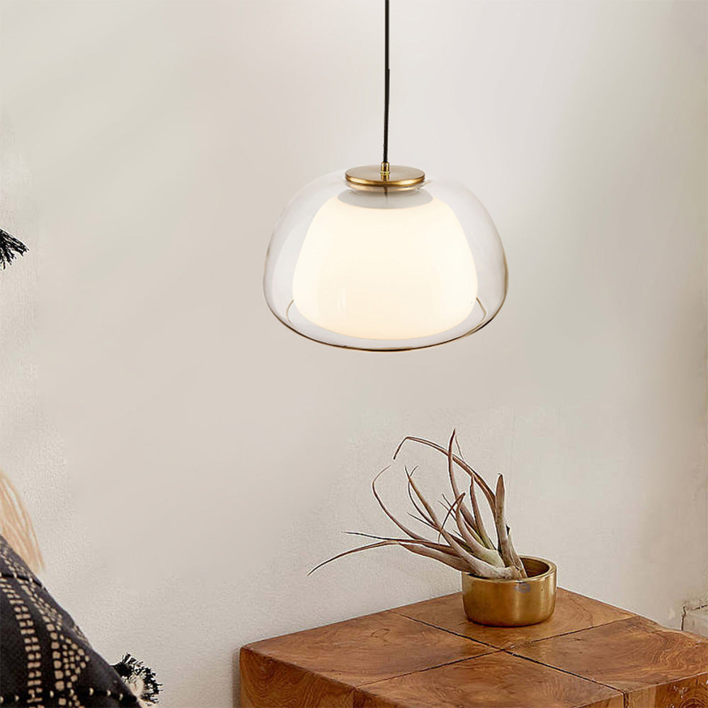 Nordic Modern Minimalist Glass Pendant Light - Cueteks