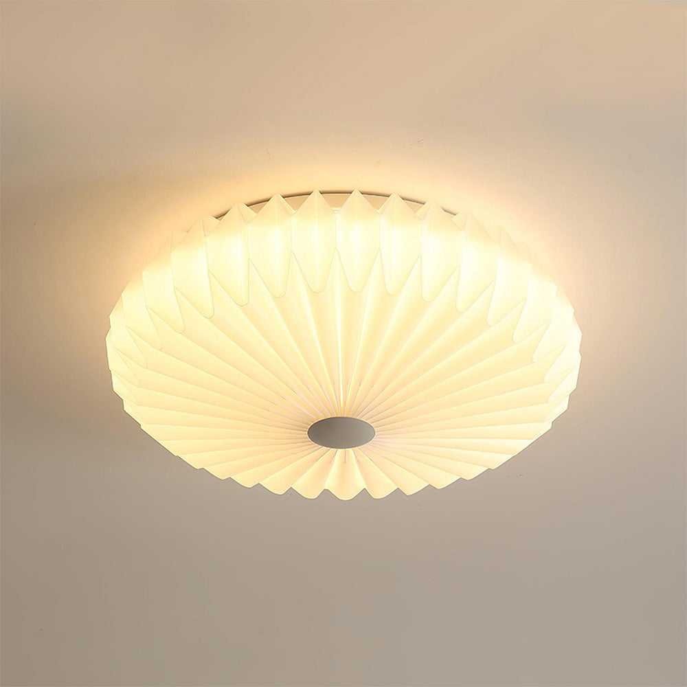 Creative Cloud Shape LED Pleated Origami Ceiling Light - Cueteks
