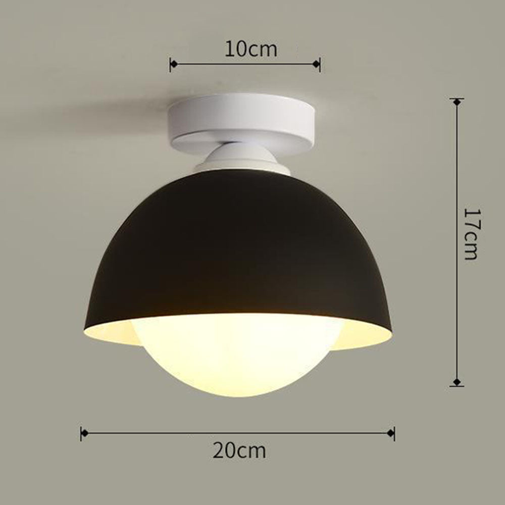 Modern Flowerpot Iron Ceiling Light - Cueteks