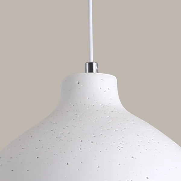 Resin Bowl Pendant Lamp Rustic Pendant Lighting - Cueteks