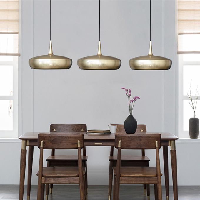 Modern Pendant Lampshade Metal Chandelier - Cueteks