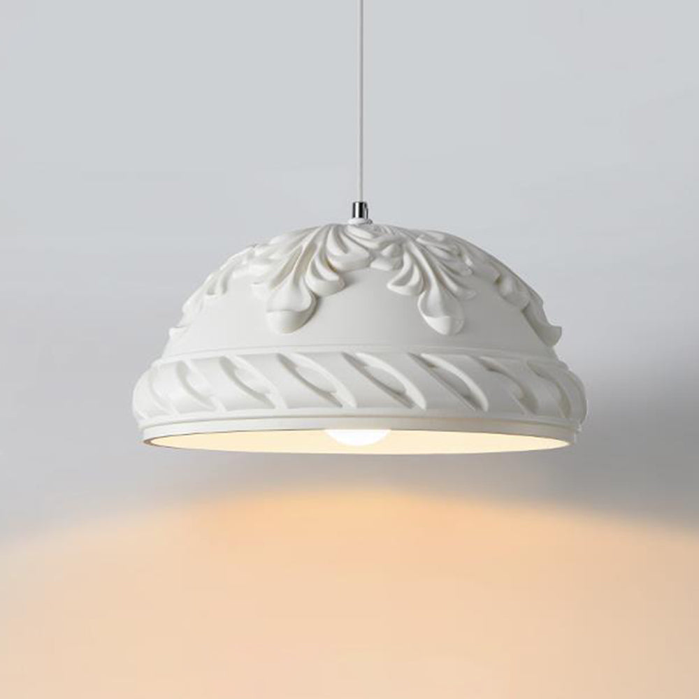 French Style Resin Retro Pendant Light - Cueteks