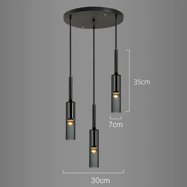 Modern Creativity Wine Bottle Hanging Lamp Pendant Lamp for Dining Room - Cueteks